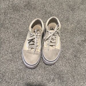 Vans Women’s Beige and yellow  Sneakers
